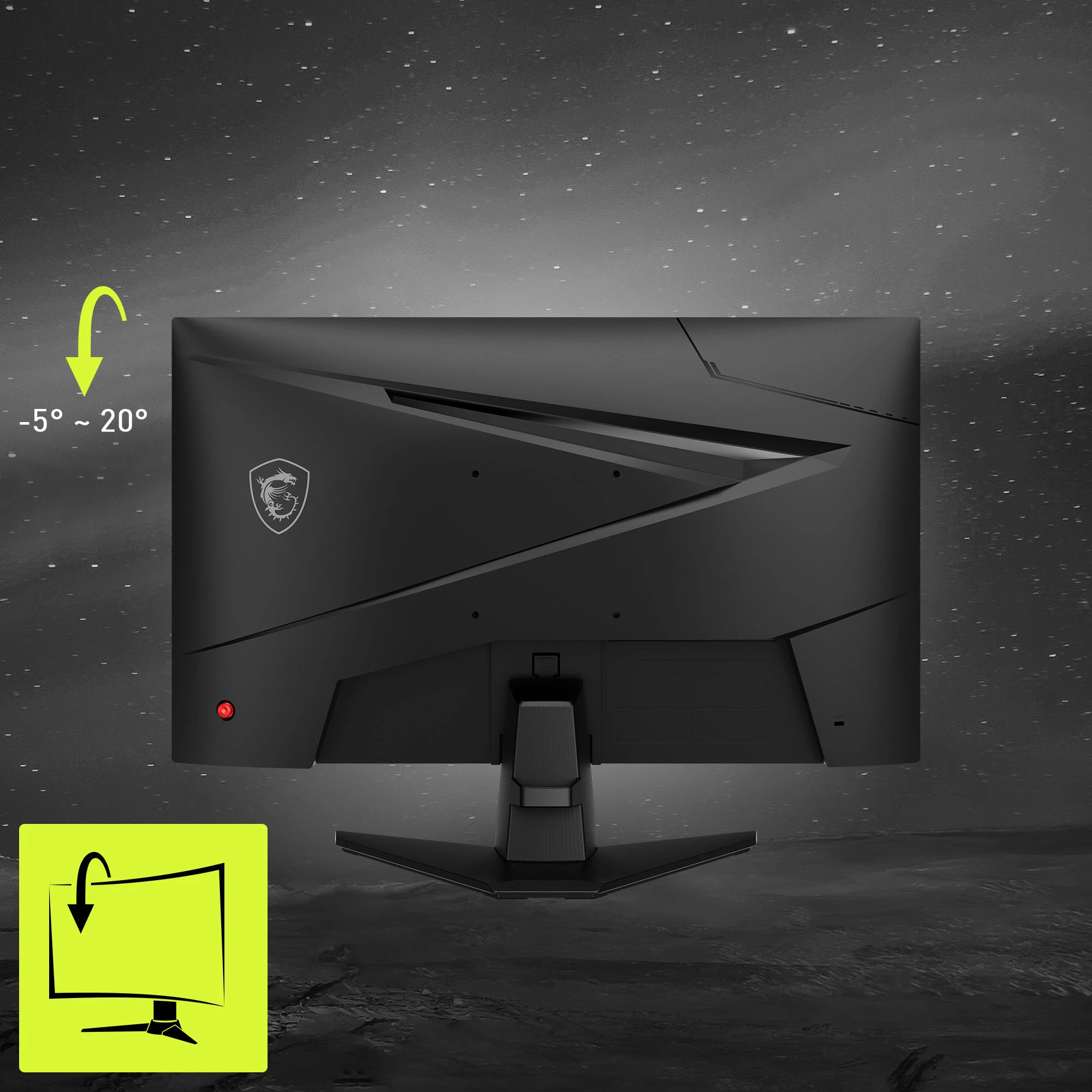 MSI MAG 244F – 23.8" FHD 200Hz Rapid IPS Gaming Monitor